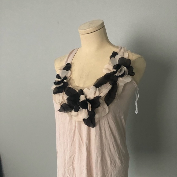 Nude floral top - Picture 5 of 8